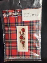 Jean McIntosh Needlework Chart M-204 Long Stemmed Roses 52x173 - £7.46 GBP