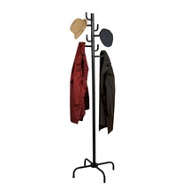Black Metal Coat Rack Entry Hall Tree Hat Rack - $2,514.14 MXN