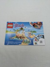 Lego Friends Turtles Rescue Mission Instruction Manual Only 41376 - £7.89 GBP