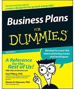 Business Plans For Dummies Tiffany, Paul and Peterson, Steven D. - £6.38 GBP