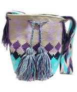 Handmade Wayuu Crochet Tote Bag, Woven Mochila, Colombian Tribal Bag, Be... - $2,102.81 MXN