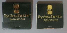 2 DIFF SETS OF THE GROVE PARK INN AND COUNTRY CLUB Matchbooks Full &amp; Uns... - £4.35 GBP