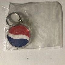 Pepsi Cola Keychain Blue Red and White J1 - £3.90 GBP