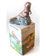 WADE OTTER WHIMSIE-LAND  1987 BRITISH WILDLIFE SET #5 with Box Figurine ... - £14.90 GBP