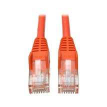 Tripp Lite Cat5e 350MHz Snagless Molded Patch Cable (RJ45 M/M) - Orange, 10-ft.( - $12.99