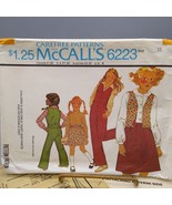 Vintage Sewing PATTERN McCalls 6223, Carefree 1978 Childrens Skirt and P... - £13.68 GBP