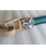 Juicy Couture Belt Gem Cluster Vachetta Small $68 - $37.62