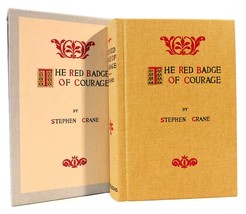 Stephen Crane The Red Badge Of Courage The First Edition Library - Fel 1st Editi - £247.73 GBP