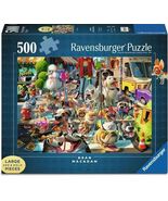 NEW Ravensburger Jigsaw Puzzle 500 Pieces 17572 The Dog Walker - $19.89