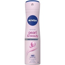 Nivea Pearl &amp; Beauty antiperspirant spray 150ml- FREE SHIPPING - $10.88