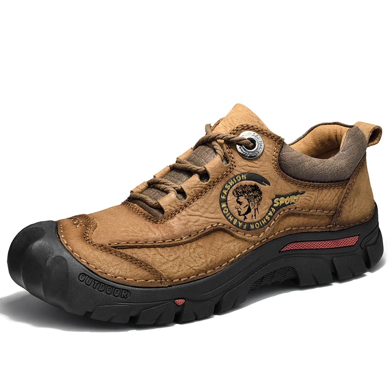 Men&#39;s shoes large size shoes outdoor hiking shoes casual sports waterpro... - $89.88