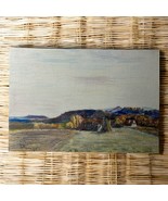 Antique German Painter Aquarell Drawing Village Nature Landscape Signed - €99,37 EUR