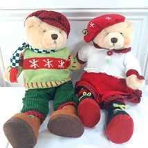 Avon Charming Carolers Animated Singing Bears plush Winter Wonderland Ch... - $59.00