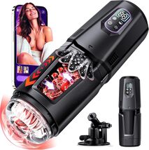 EINSEO Male Sex Toys for Men - AI Sync Masturbator Stroker Adult Black  - $47.45