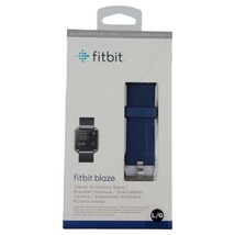 Fitbit Blaze Accessory Water-Resistant Band Size L/G Color Blue - $5.90