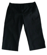 New York &amp; Company Long Shorts ~ Dark Blue ~ Sz 4 ~ Stretch ~ Knee Length - £10.60 GBP