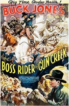 The Boss Rider Of Gun Creek - 1936 - Movie Poster - £26.27 GBP