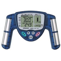 Omron body fat meter blue HBF-306-A free, from Japan,USED - £37.51 GBP