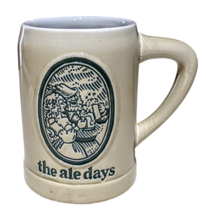 Vintage Stoneware Miller Ale The Ale Days Beer Stein Mug 2 Logos Founded 1855 - £15.86 GBP