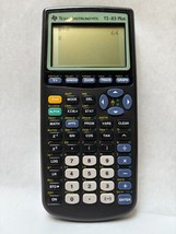 Texas Instruments TI-83 Plus Graphing Calculator Black - Tested Working - £26.73 GBP