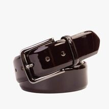 The Dodoma Burgundy Patent Leather Belt image 3