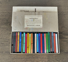 Nupastel Color Sticks Eberhard Faber Box of 24 Vintage #264 - $19.80