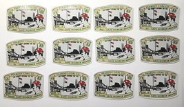 Coal Mining Stickers 1983 Peabody Coal Mine 10 Safe Worker Award Full Set PB96 - £71.92 GBP