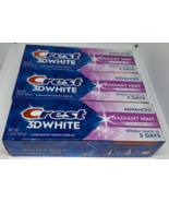 Crest 3D White Anticavity Whitening Toothpaste, Radiant Mint, 2.4oz (pac... - $13.81 CAD