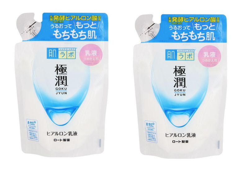 Hada Labo Gokujun Hyaluronic Lotion3 Types of Hyaluronic Acid Refill, 2Pack Set - $37.99