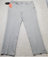 Greg Norman ML75 Golf Performance Chino Pants Men&#39;s 38x32 Gray Moisture ... - $34.46