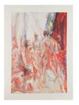 &quot;Dancing&quot; by Anthony Toney Lithograph on Paper Artist&#39;s Proof 26&quot; x 19&quot; - £101.64 GBP