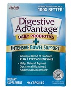 Digestive Advantage IBS Daily Probiotics Intensive Bowel Support 96 Caps... - $504.27 MXN