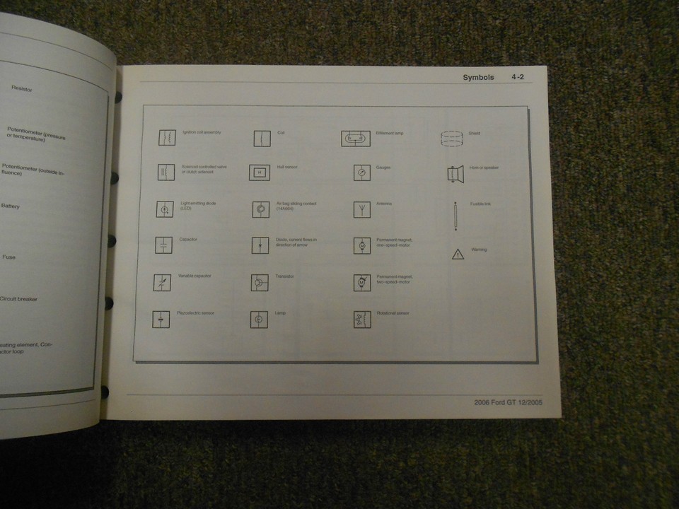 2006 Ford Gt Electric Wiring Service Shop Manual EWD OEM-
show original title... Item image 9