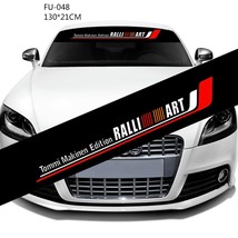 1Pcs Tommi Makinen Edition RALLI ART  Car Front Windshield Sticker  Raci... - £32.72 GBP