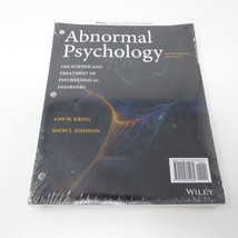 Abnormal Psychology Loose-Leaf Print Edition Kring Johnson 14th Edition NEW - £48.65 GBP