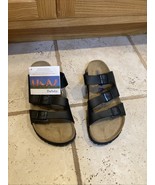 Betula Licensed by Birkenstock Women&#39;s SIZE 8 Leo Soft Sandals  Black BU... - $86.31 CAD
