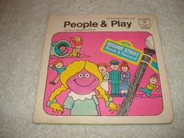 Sesame Street Book and Vinyl Record Vintage 1970 - £10.25 GBP