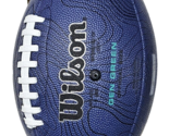 Wilson NFL Stride Pro Gen Green Official Size Football Eco Friendly Prod... - $37.99