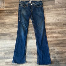 True Religion Womens Blue Jeans Size 31 32 Inseam 32 Waist - £19.77 GBP
