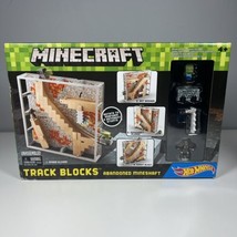 Hot Wheels Minecraft Track Blocks Abandoned Mineshaft Play Set New - $31.67