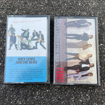 Huey Lewis and the News Lot of 2 Cassettes 1986 FORE! &amp; 1980 Self Titled - £9.25 GBP