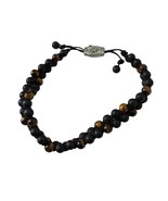 David Yurman Sterling Silver .925 Two Row Woven Spiritual Beads Bracelet... - $1,098.79 CAD