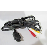 Genuine Super Nintendo N64 GameCube SNES AV RCA Video Cable - £12.57 GBP