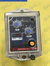 MH MunHean EF18 Earth Fault Relay 0.1-2A 2 N/O AC230V Contacts Fault Pro... - $399.00