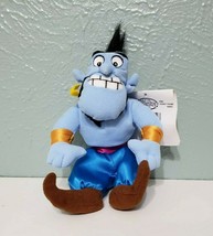 Vintage Disney Store Aladdin Genie Bean Bag Plush With Tags Great Condition - £10.81 GBP