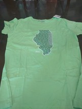 Local Yorkel Size Medium Illinois Women&#39;s T-Shirt - £13.44 GBP