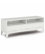 Harper White TV Media Stand for Living Room Entertainment - $11,724.19 MXN