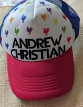 Andrew Christian Rooster Trucker Hat Baseball Cap (Rc1) - £7.88 GBP