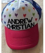 Andrew Christian Rooster Trucker Hat Baseball Cap (Rc1) - £7.77 GBP