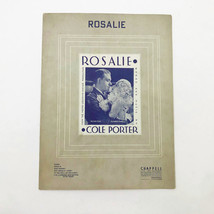 Vintage Sheet Music Rosalie Cole Porter Nelson Eddy Eleanor Powell 1937 - £10.16 GBP